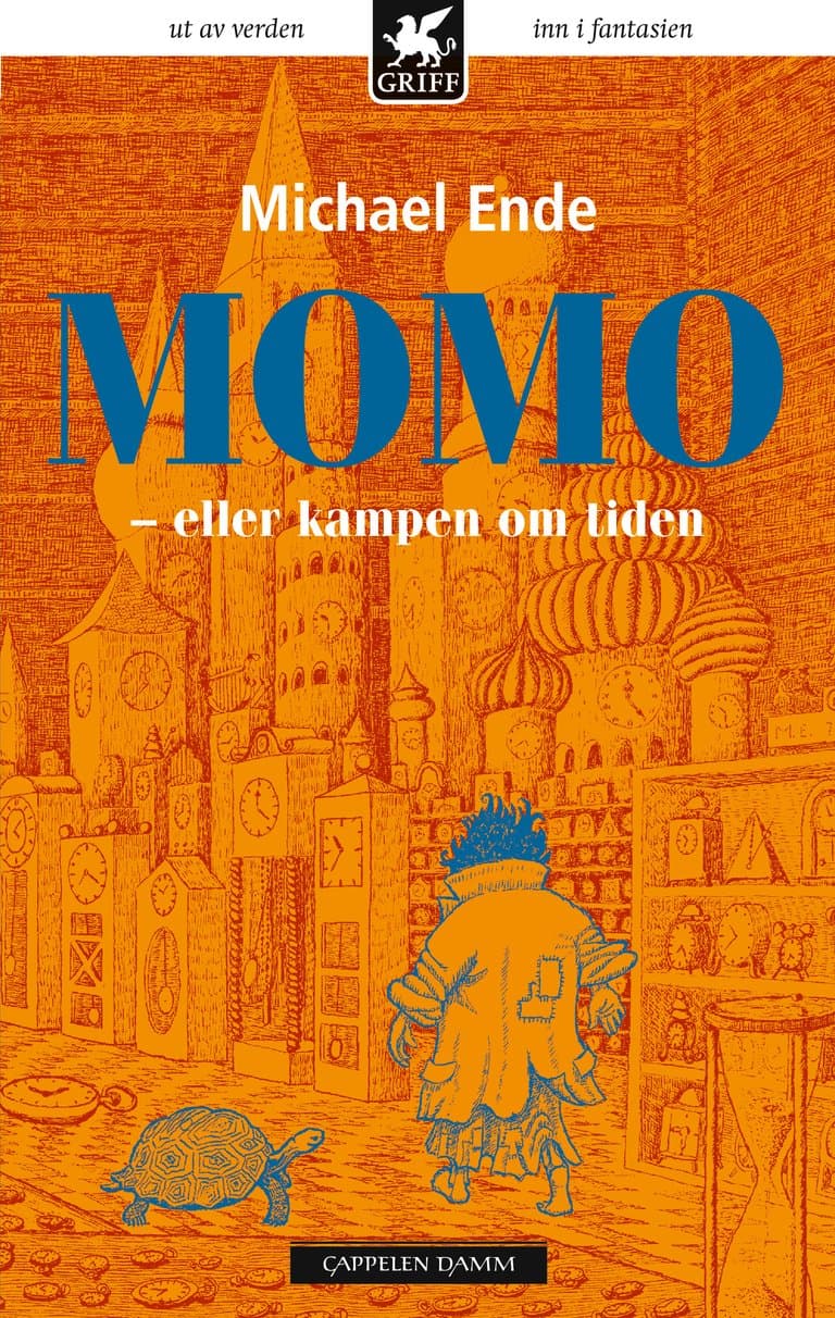 Omslag Momo - eller kampen om tiden av Michael Ende (Heftet)