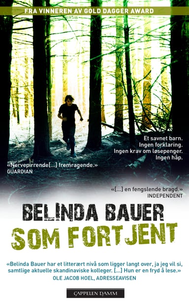 Omslag av "Som fortjent"