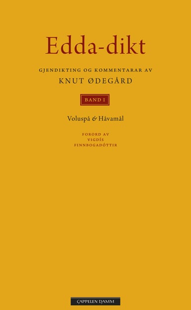 Omslag av "Edda-dikt Band I"