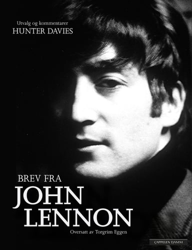 Omslag av "Brev fra John Lennon"