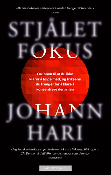 Omslag av "Stjålet fokus"