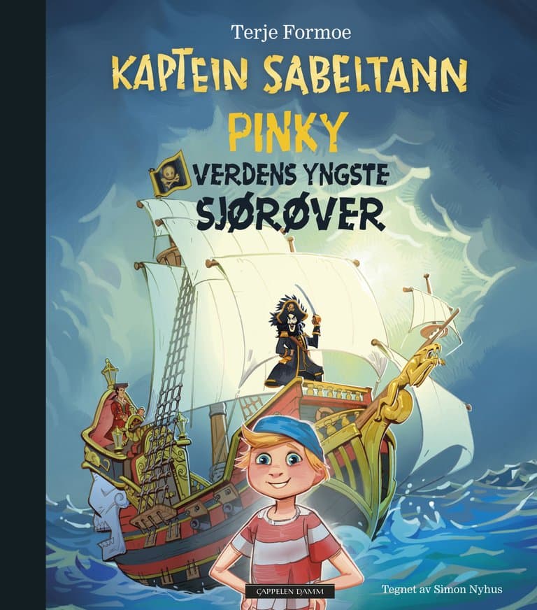 Omslag Pinky – verdens yngste sjørøver av Terje Formoe (Ebok)