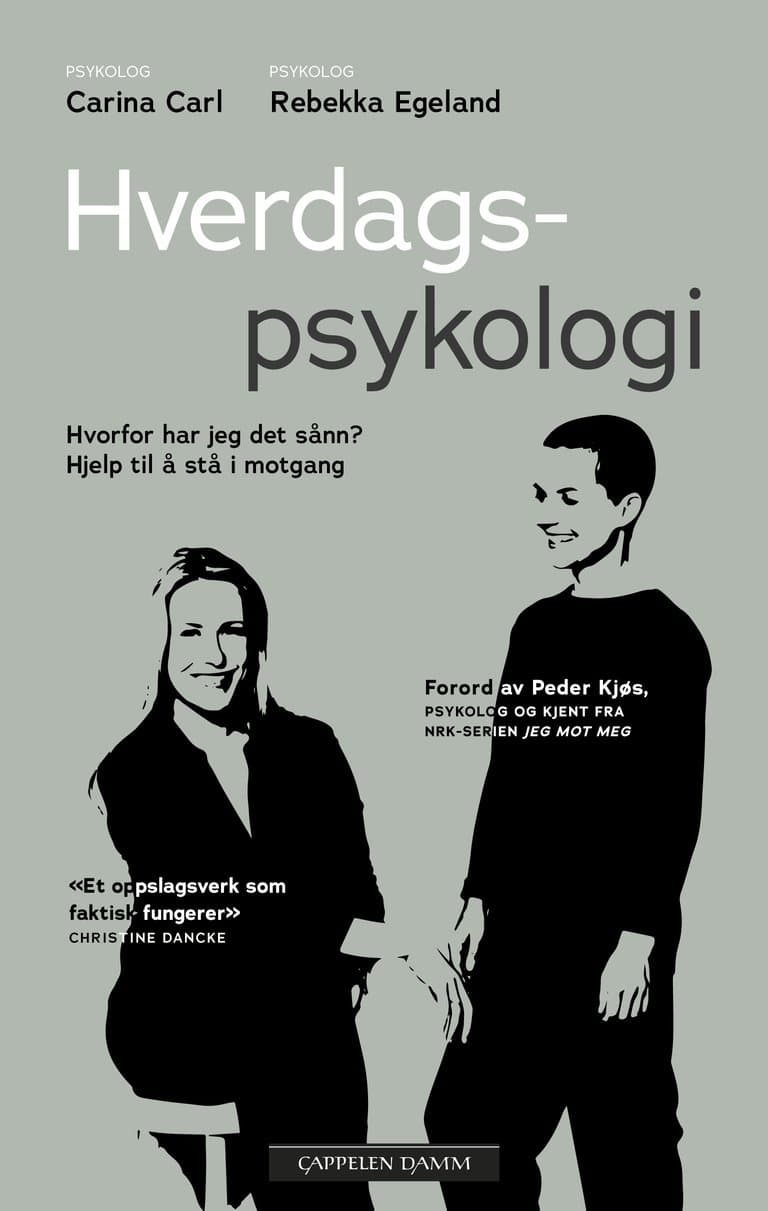 Omslag Hverdagspsykologi av Carina Carl og Rebekka Egeland (Heftet)