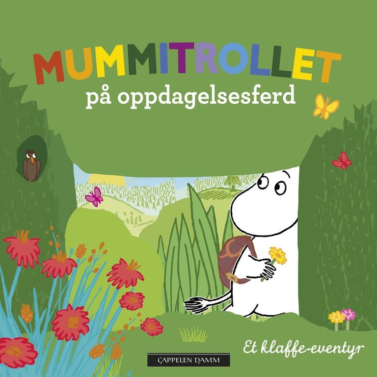 Omslag Mummitrollet på oppdagelsesferd av Tove Jansson (Innbundet)