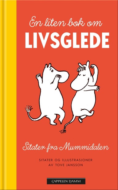 Omslag av "En liten bok om livsglede"
