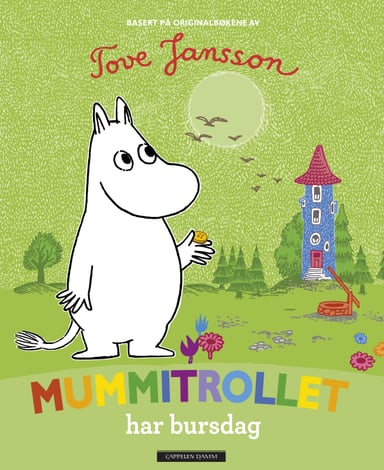 Omslag av "Mummitrollet har bursdag"