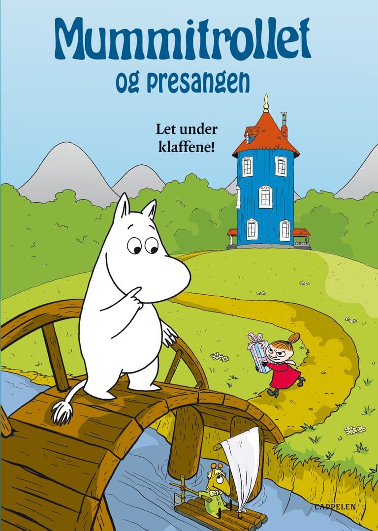 Omslag Mummitrollet og presangen av Tove Jansson (Innbundet)