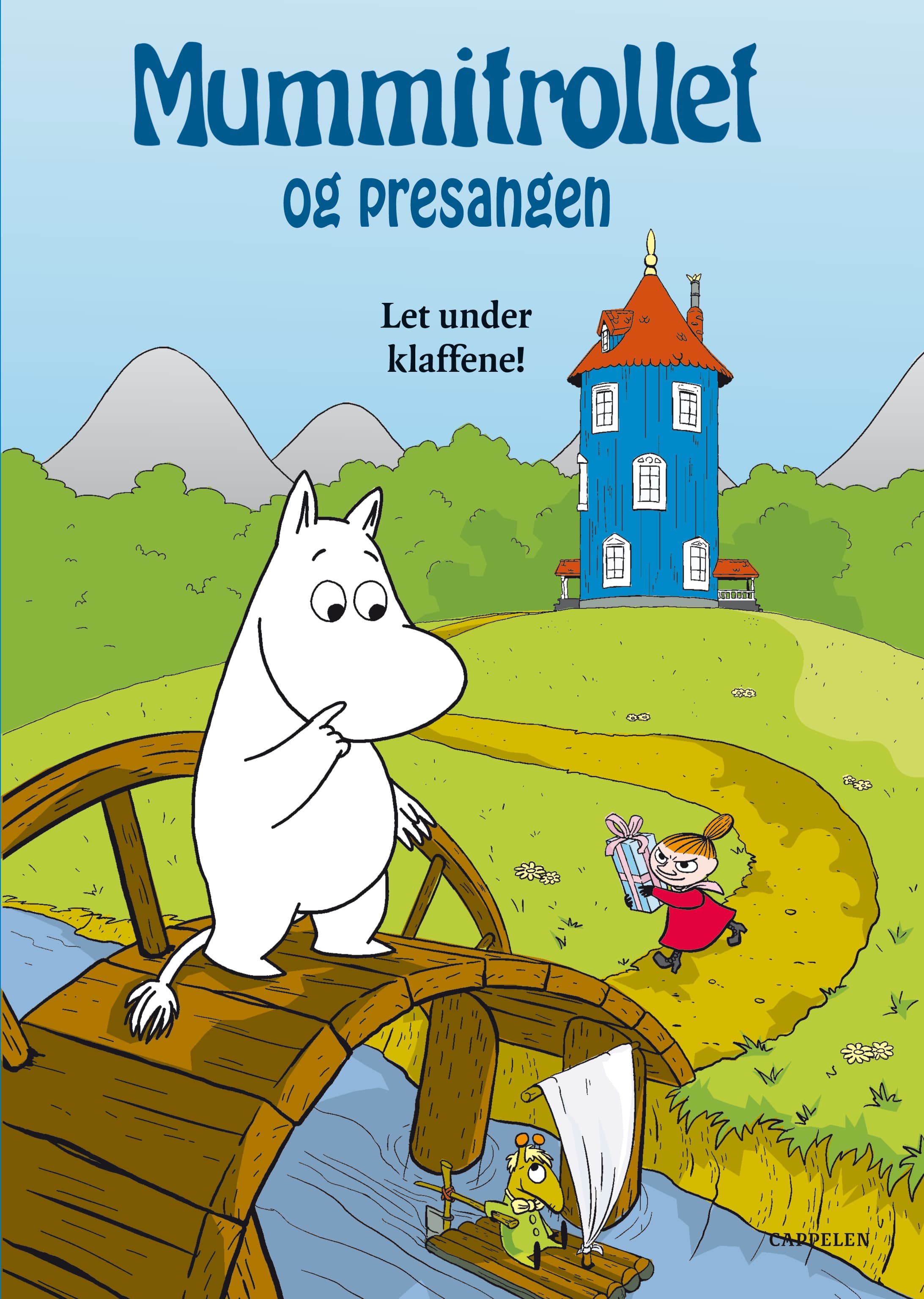 Omslag Mummitrollet og presangen av Tove Jansson (Innbundet)