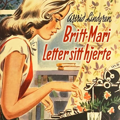 Omslag av "Britt-Mari letter sitt hjerte"