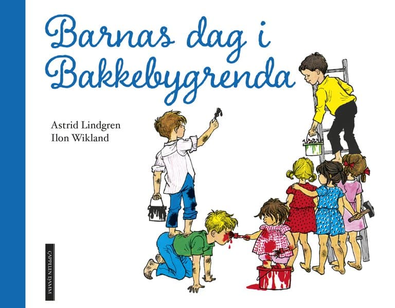 Omslag Barnas dag i Bakkebygrenda av Astrid Lindgren (Innbundet)