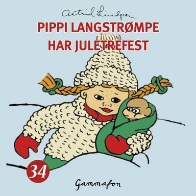 Omslag av "Pippi Langstrømpe har juletrefest"