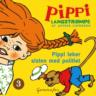 Omslag av "Pippi leker sisten med politiet"