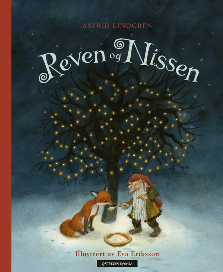 Omslag Reven og nissen av Astrid Lindgren (Innbundet)