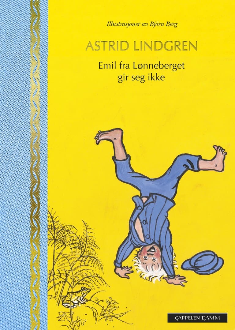 Omslag Emil fra Lønneberget gir seg ikke av Astrid Lindgren (Innbundet)