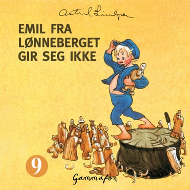 Omslag av "Emil fra Lønneberget gir seg ikke"