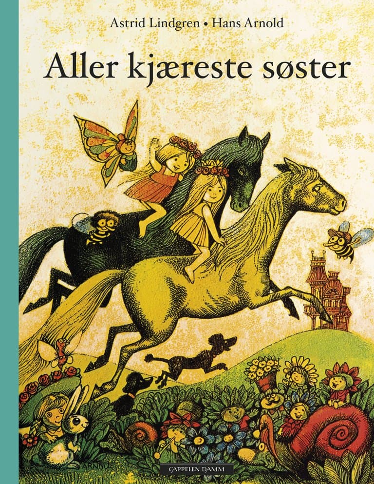 Omslag Aller kjæreste søster av Astrid Lindgren (Innbundet)