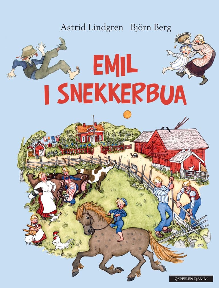 Omslag Emil i snekkerbua av Astrid Lindgren (Innbundet)