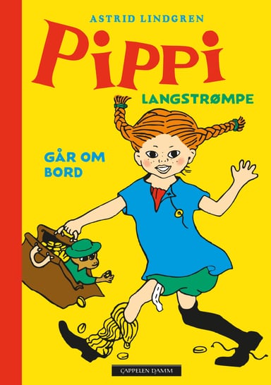 Omslag av "Pippi Langstrømpe går om bord"