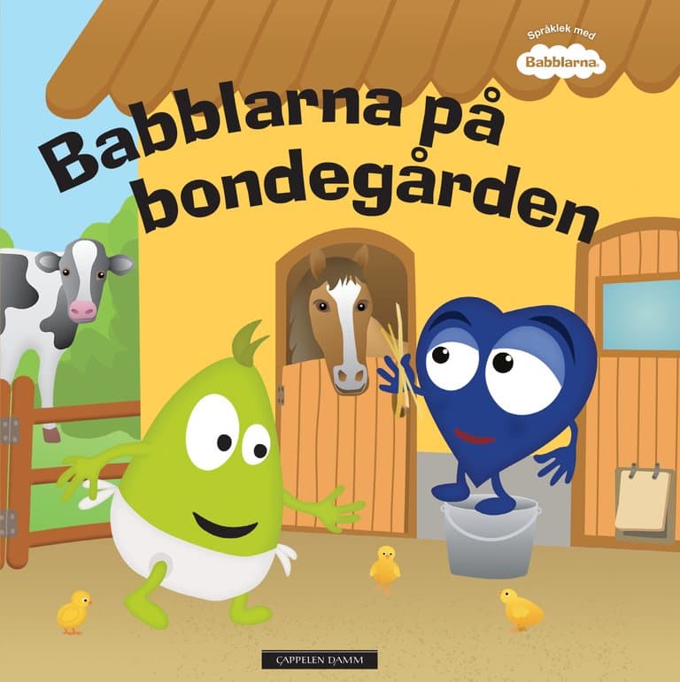 Omslag Babblarna på bondegården av Anneli Tisell (Innbundet)