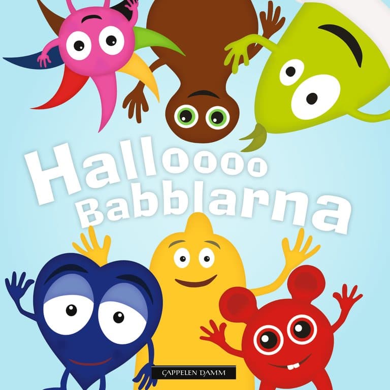 Omslag Halloooo Babblarna av Anneli Tisell (Ebok)
