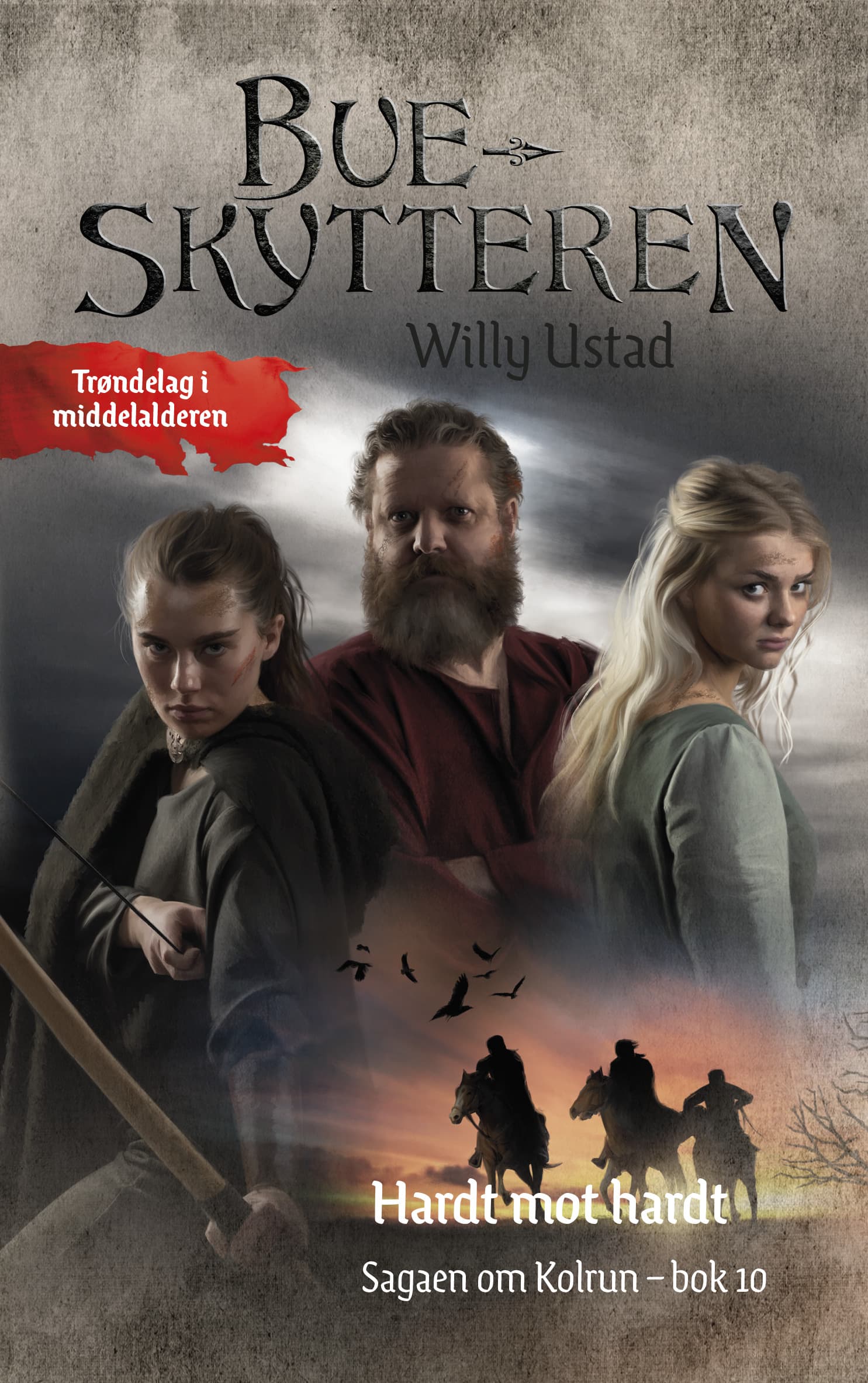 Omslag Hardt mot hardt av Willy Ustad (Ebok)