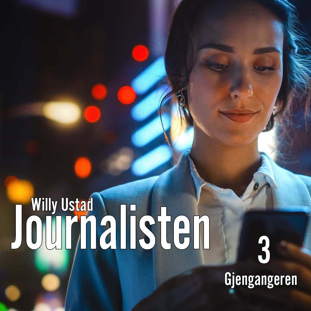 Omslag Gjengangeren av Willy Ustad (Lydbok)