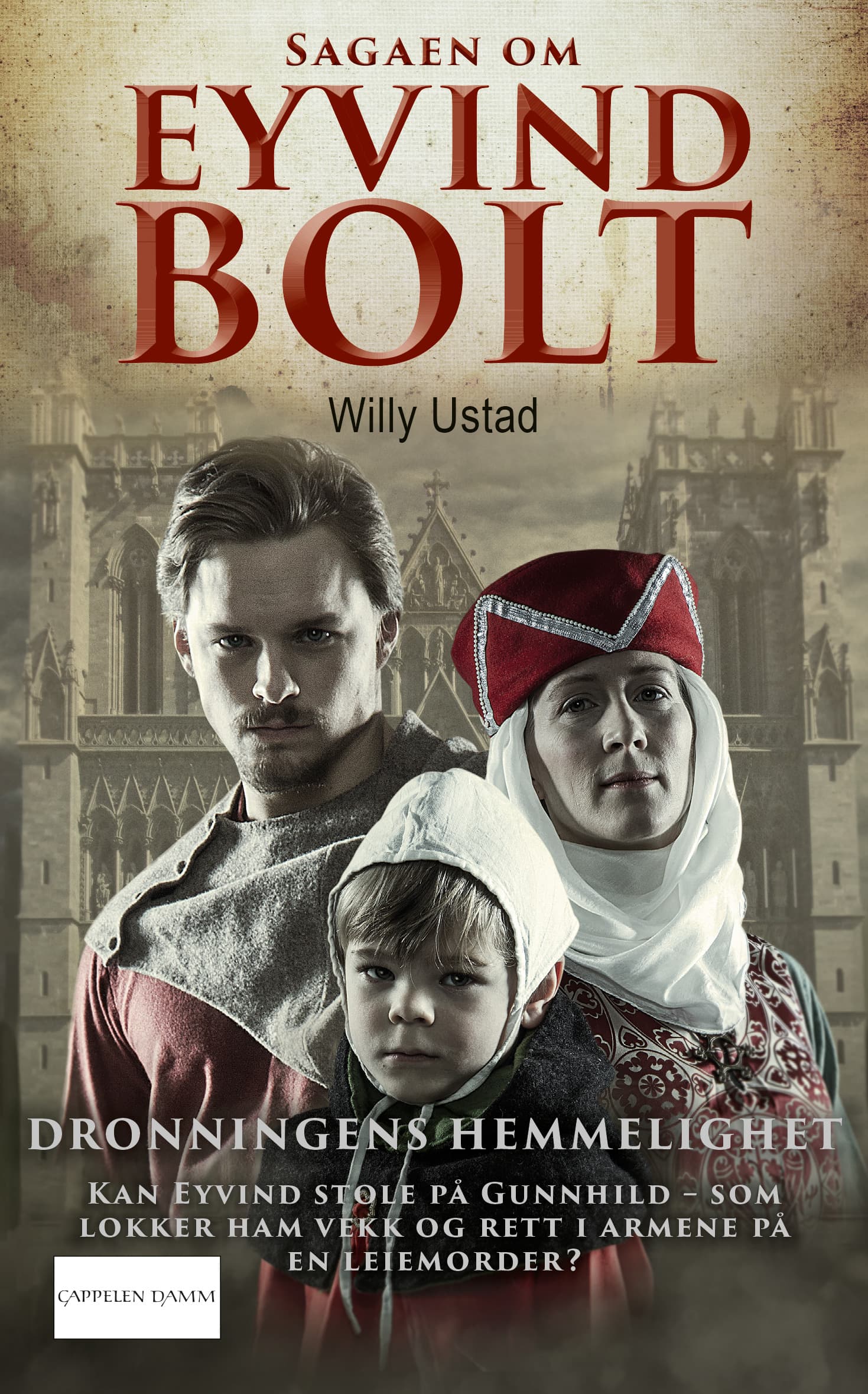 Omslag Dronningens hemmelighet av Willy Ustad (Ebok)