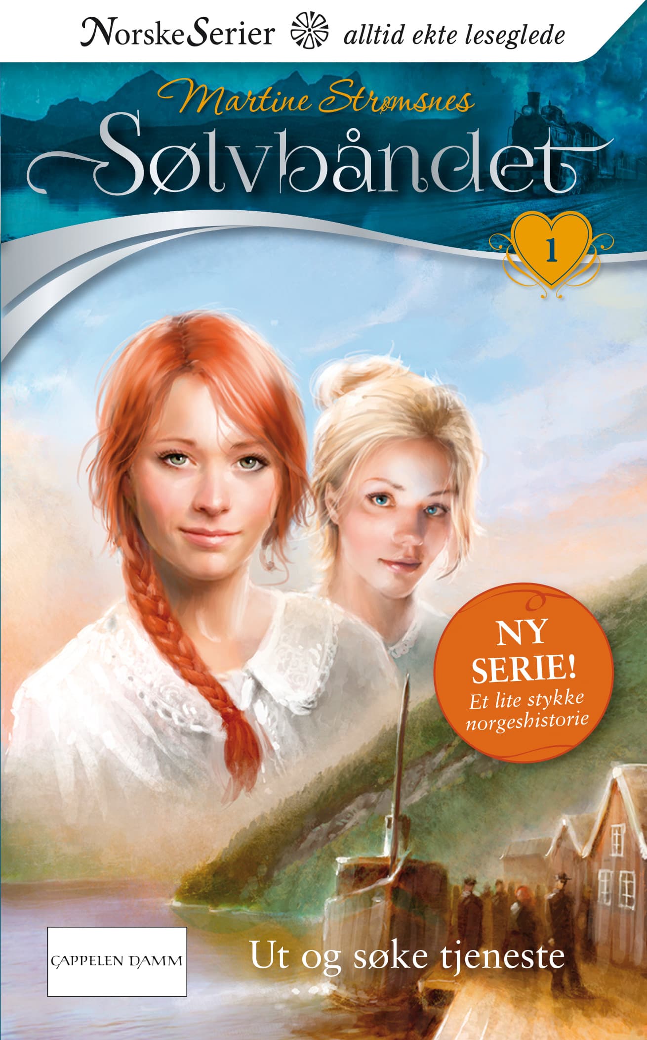 Omslag Ut og søke tjeneste av Martine Strømsnes (Ebok)