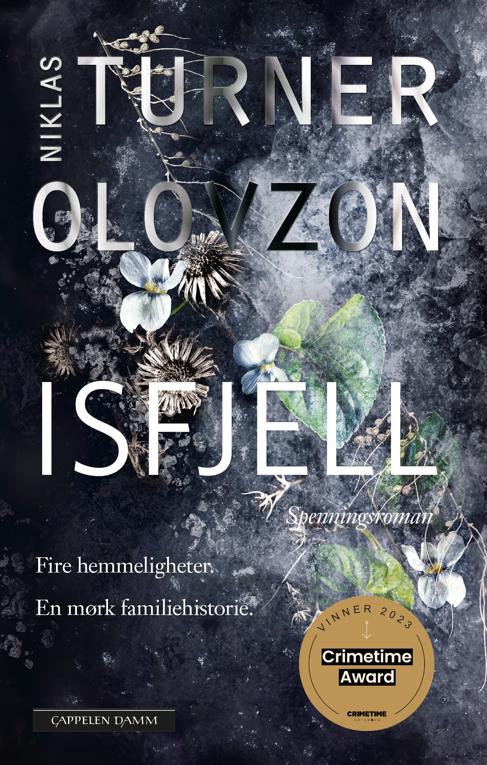 Omslag Isfjell av Niklas Turner Olovzon (Heftet)