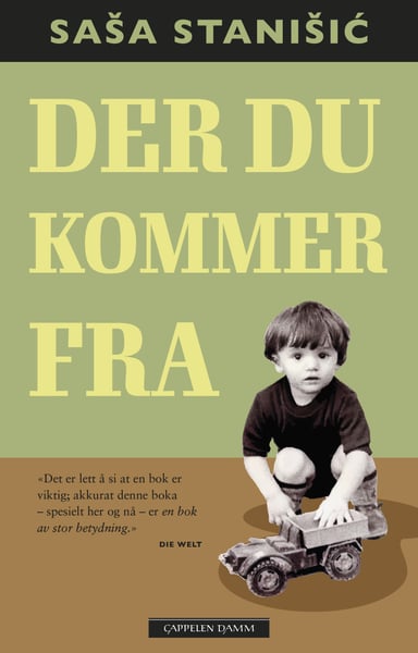 Omslag av "Der du kommer fra"