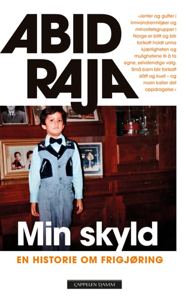 Omslag av "Min skyld"