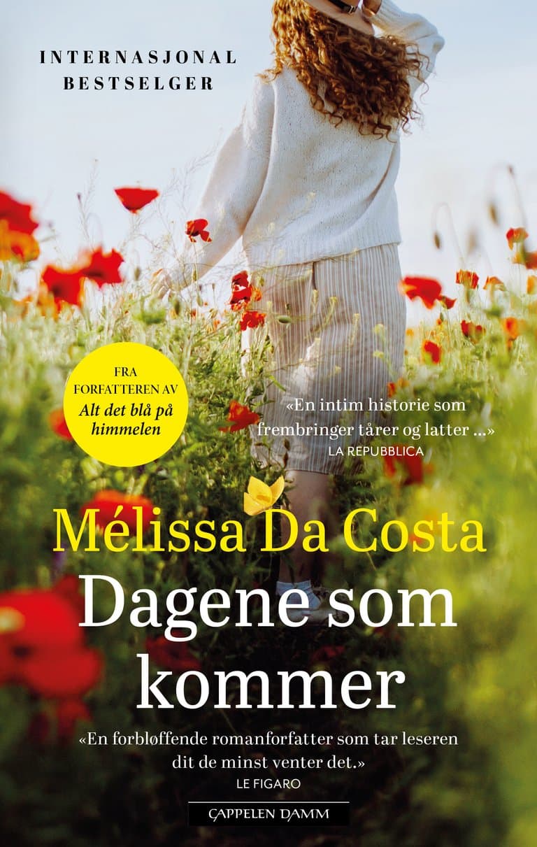 Omslag Dagene som kommer av Mélissa Da Costa (Ebok)