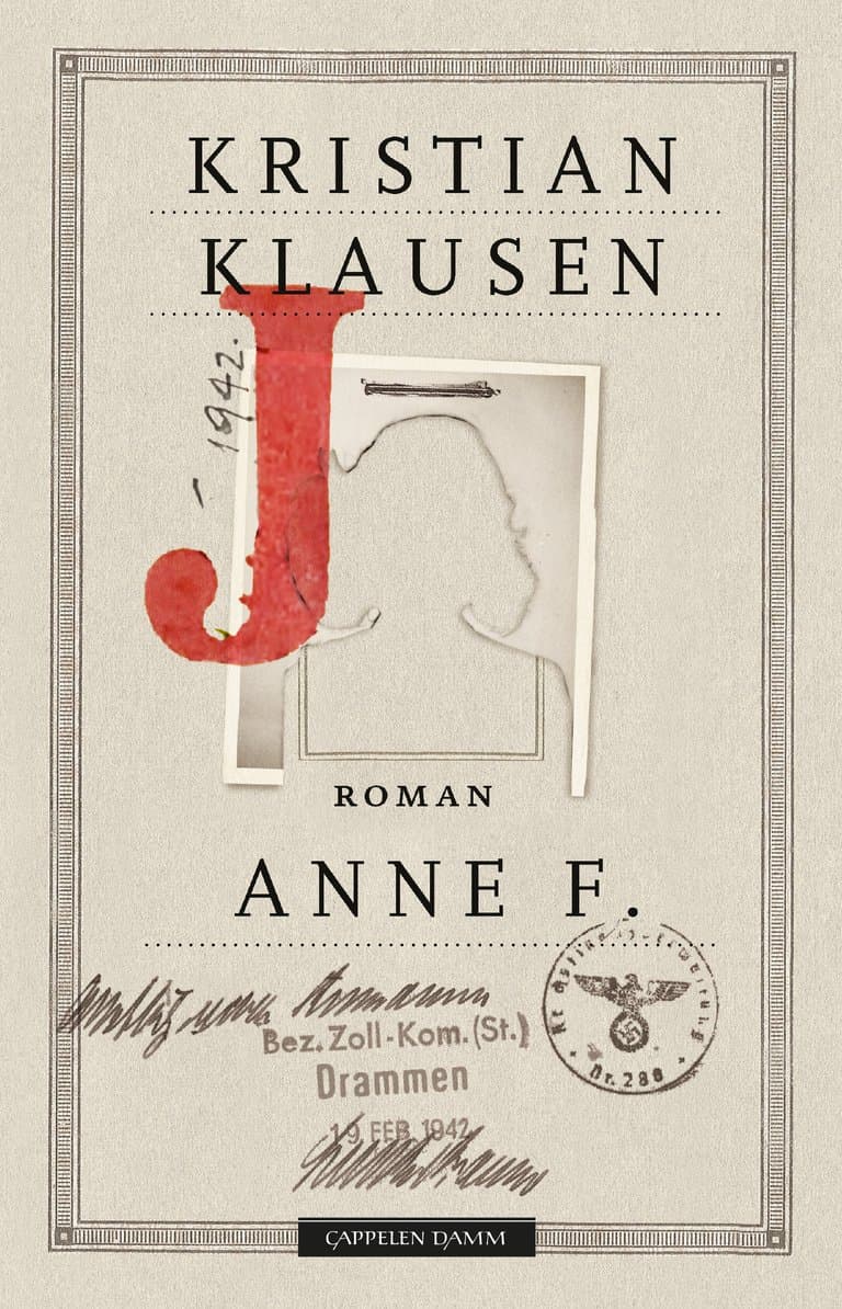 Omslag Anne F. av Kristian Klausen (Innbundet)