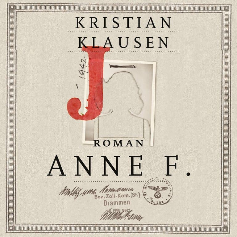 Omslag Anne F. av Kristian Klausen (Lydbok)