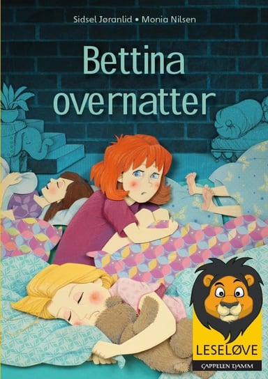 Omslag av "Leseløve - Bettina overnatter"
