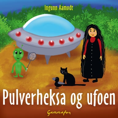 Omslag av "Pulverheksa og ufoen"