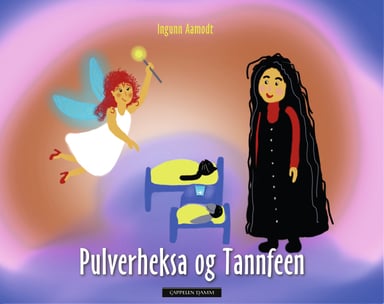 Omslag av "Pulverheksa og Tannfeen"