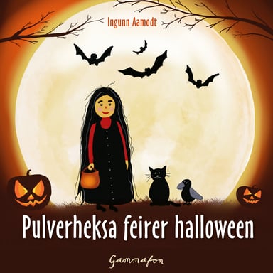 Omslag av "Pulverheksa feirer halloween"