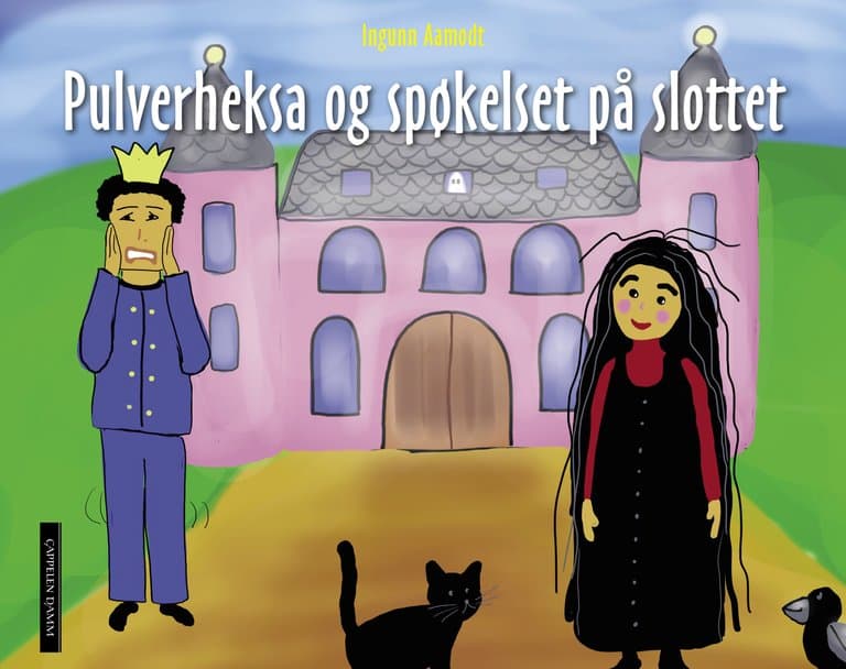 Omslag Pulverheksa og spøkelset på slottet av Ingunn Aamodt (Ebok)