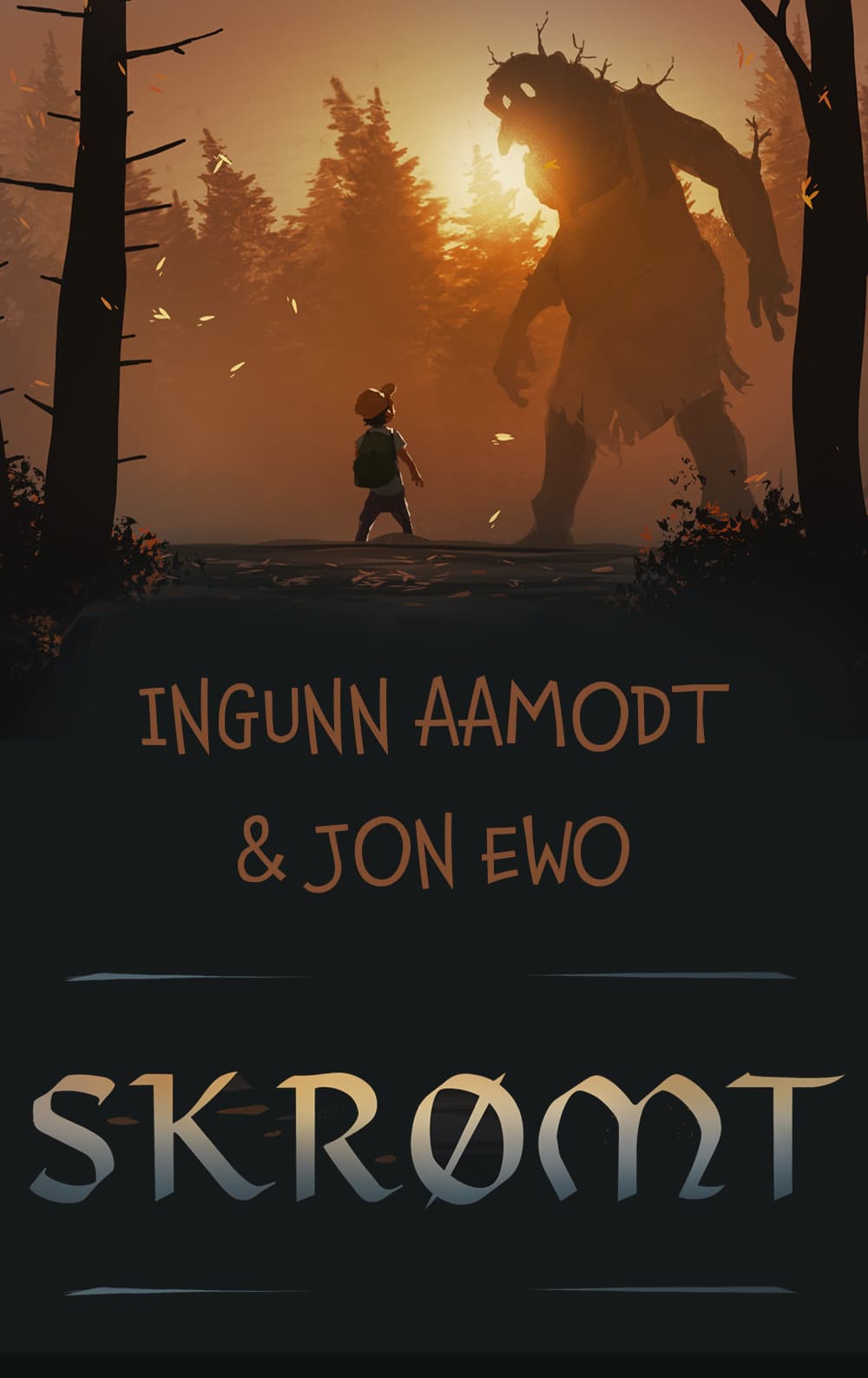 Omslag Skrømt av Ingunn Aamodt og Jon Ewo (Ebok)