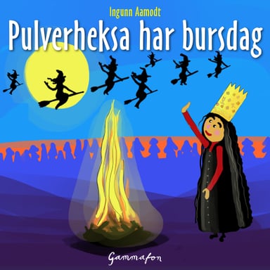 Omslag av "Pulverheksa har bursdag"