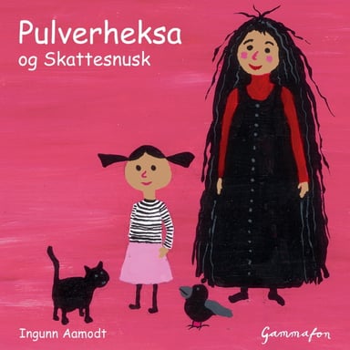 Omslag av "Pulverheksa og Skattesnusk"