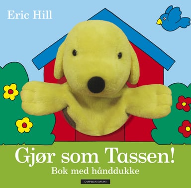 Omslag av "Gjør som Tassen! Bok med hånddukke"