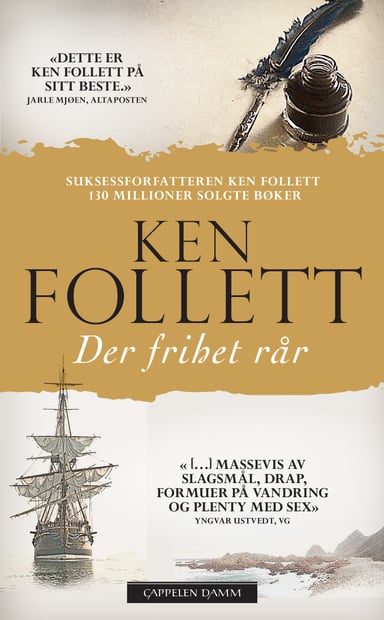 Omslag av "Der frihet rår"