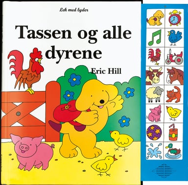 Omslag av "Tassen og alle dyrene"