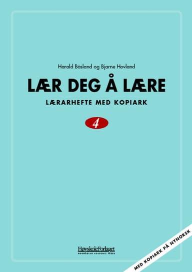 Lær deg å lære 4 nynorsk