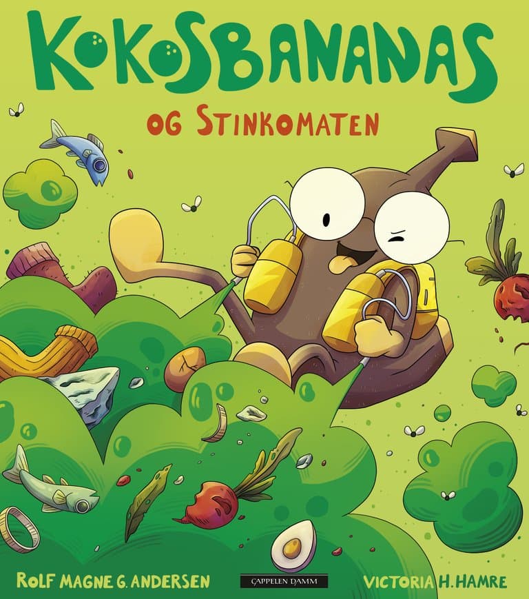 Omslag Kokosbananas og stinkomaten av Rolf Magne G. Andersen (Ebok)