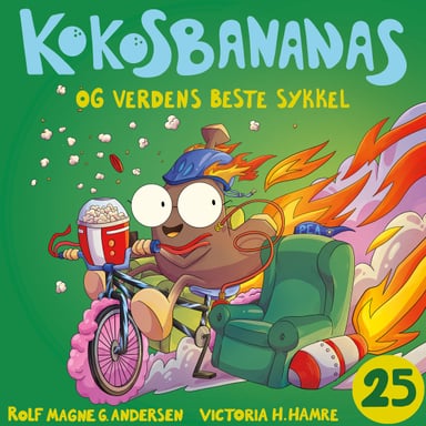 Omslag av "Kokosbananas og verdens beste sykkel"