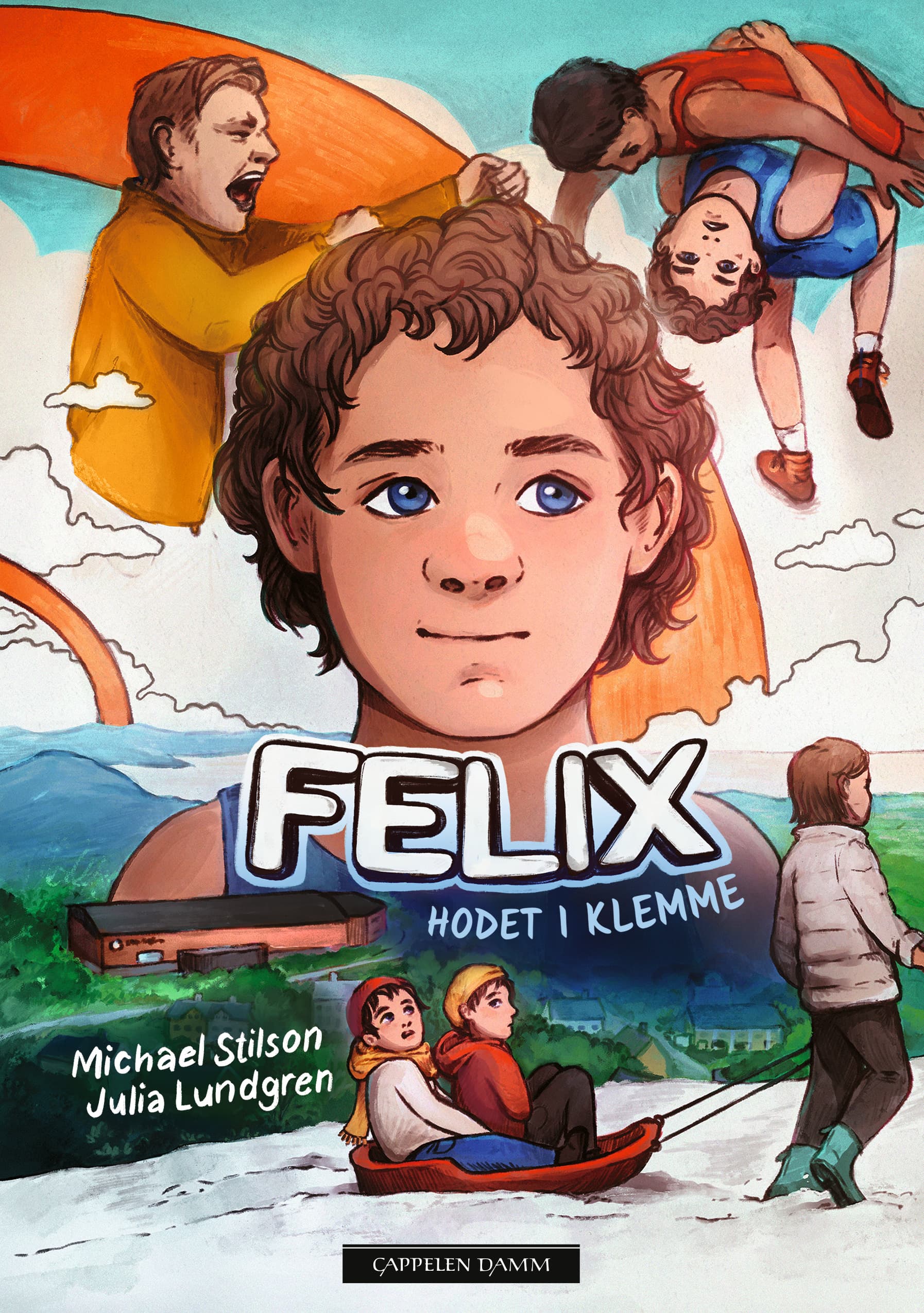Omslag Felix - Hodet i klemme av Felix Baldauf, Eren Gjægtvik og Michael Stilson (Ebok)