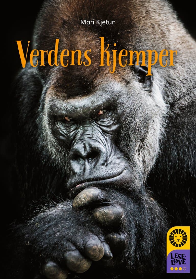 Omslag Leseløve nivå 3 - Verdens kjemper av Mari Kjetun (Ebok)